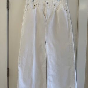 J. Crew Ivory Maxi Skirt